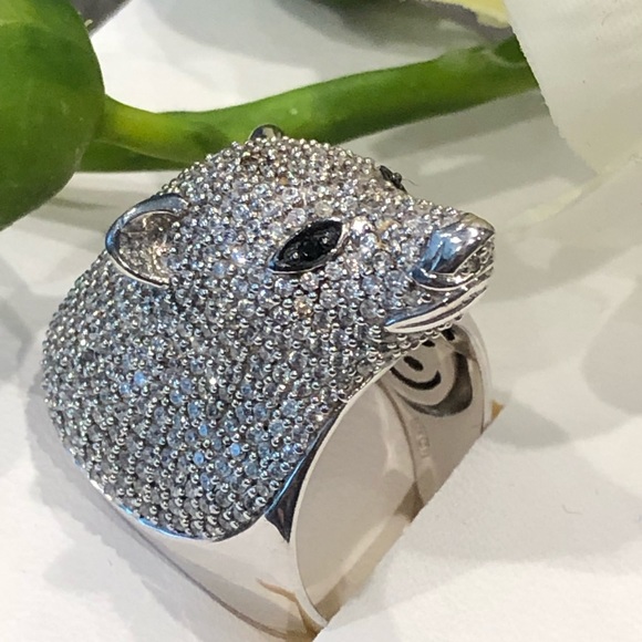 🔹Sterling Silver Ring “Polar Bear” - Picture 3 of 8